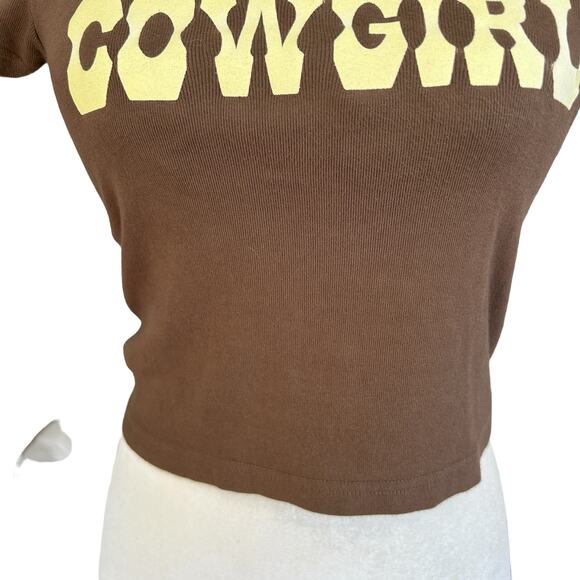 Brandy Melville John Galt Cowgirl Top XS Small Y2k Western Festival Summer Retro - Picture 7 of 11